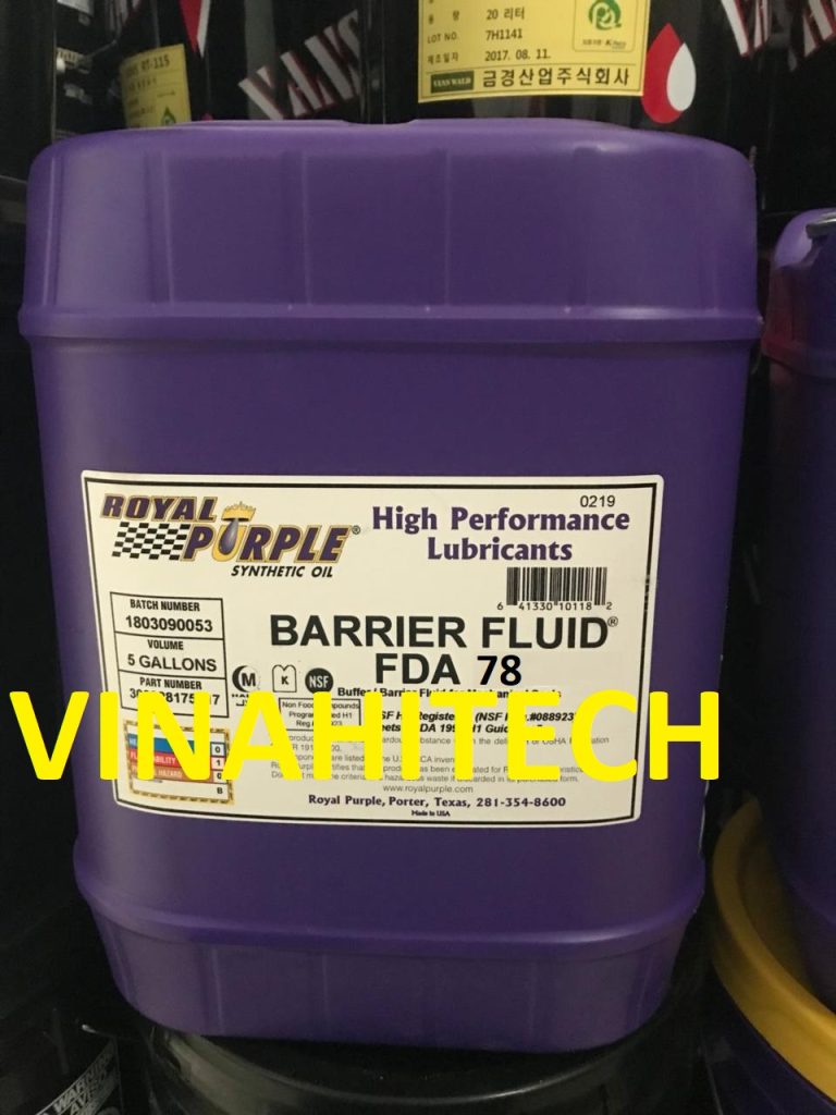 Royal Purple Barrier Fluid FDA 22 Vinahitech